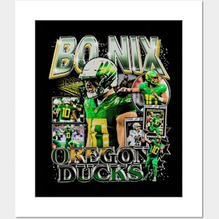 Bo Nix College Vintage Bootleg Posters and Art